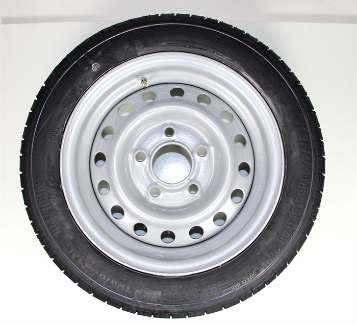 TRAILERHJUL 195/50R13C 5HUL FÆLG - KOSMETISKE FEJL