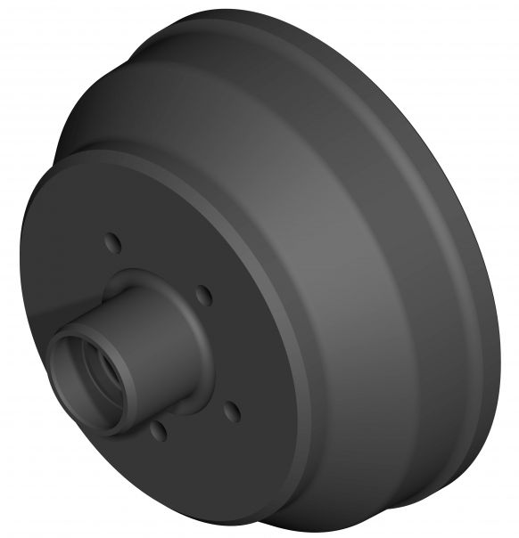 KNOTT BREMSETROMLE 250x40 5x112 for LEJER (52/72mm) - BREMSETYP 25-2505