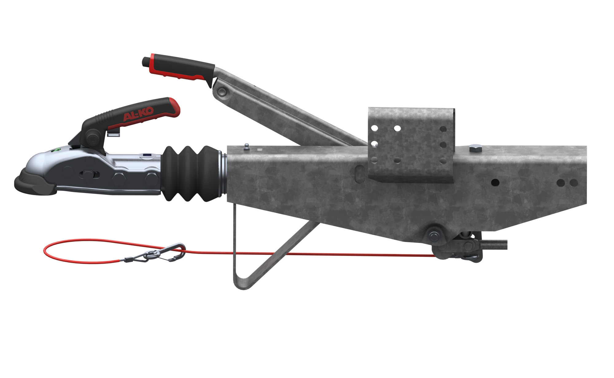 PÅLØBSBREMSE ALKO 161S/A  950-1600 KG FIRKANTPROFIL 70x70 mm