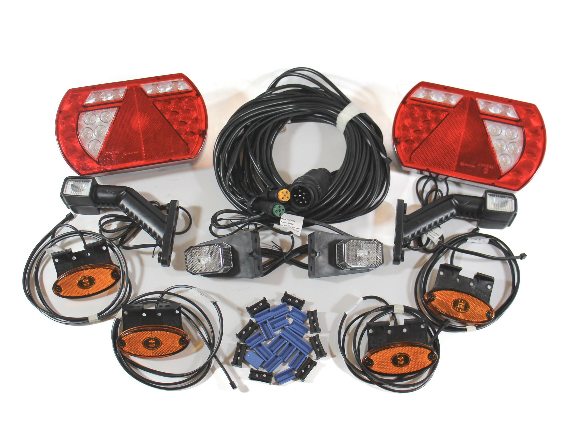 LYGTESÆT LED KIT 7 FOR LAD OP TIL 5 METER M/INDB. MODSTAND
