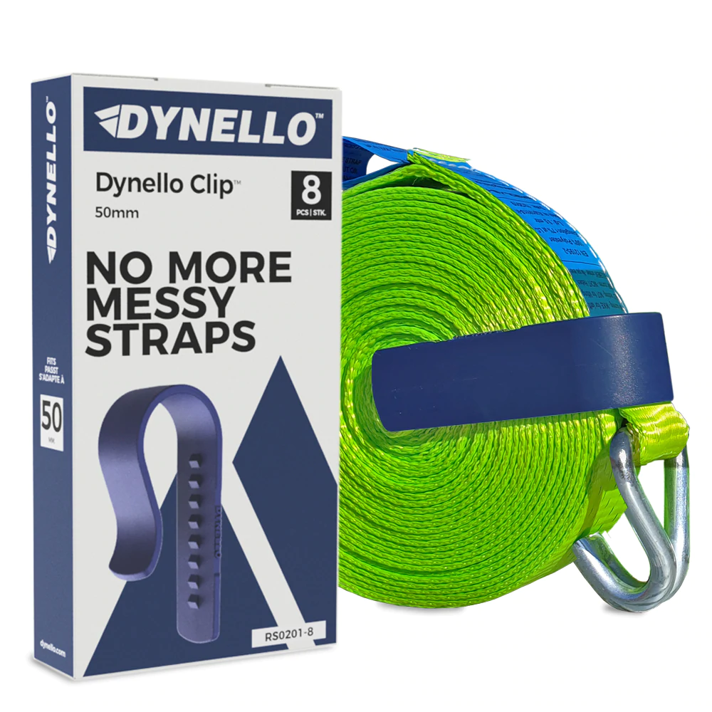 DYNELLO CLIPS TIL SURRINGSBÅND 50MM - 8 STK.