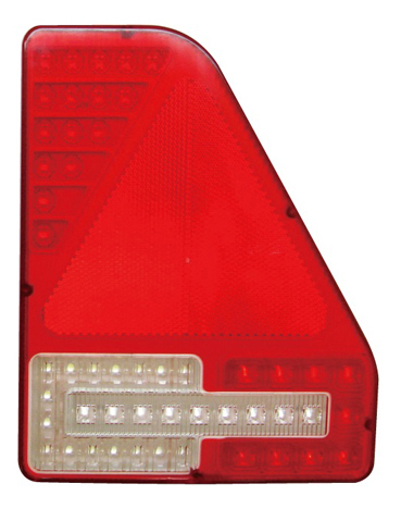 LUCIDITY BAGLYGTE LED 12/24V VENSTRE 5 POLET ASPÖCK