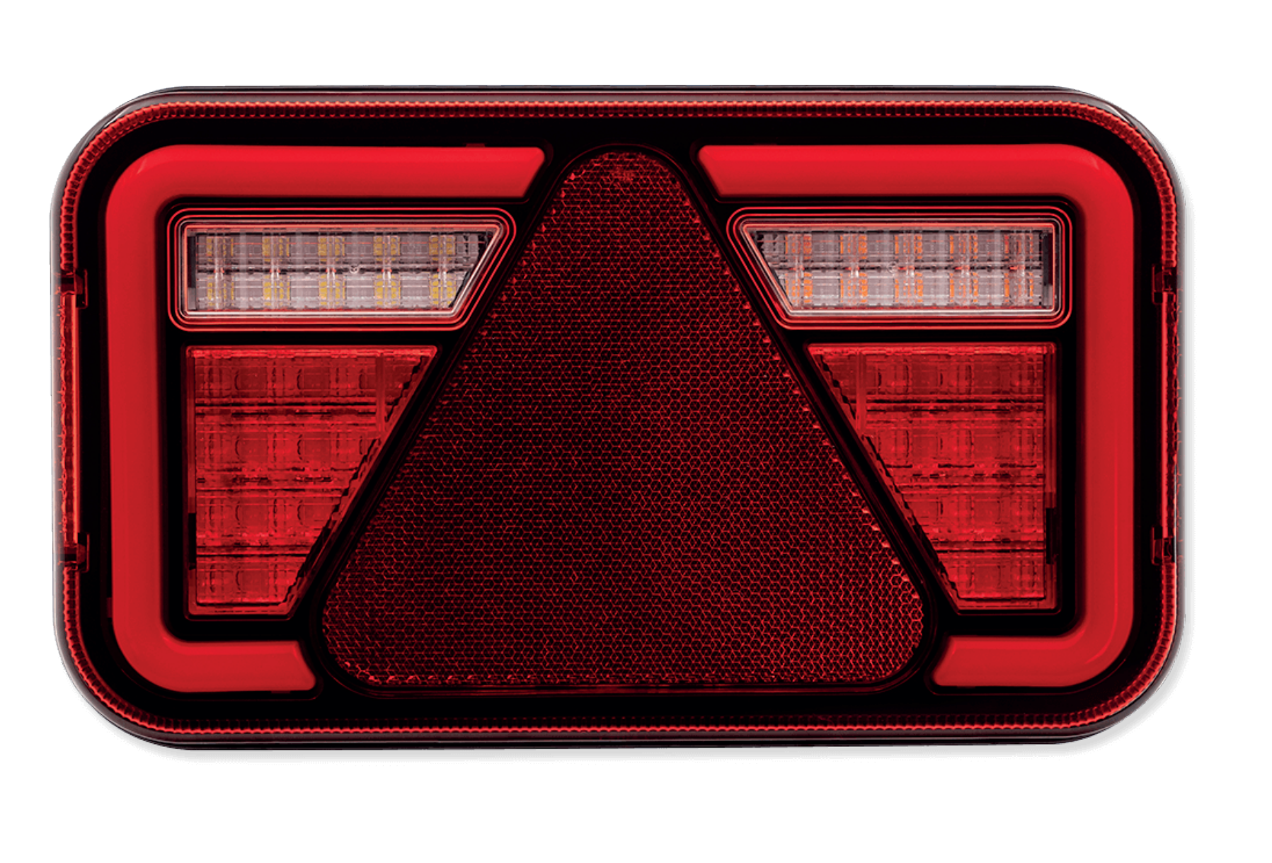 8-POLET BAGLYGTE LED 12/24V VENSTRE - ASPÖCK MULTILED IV