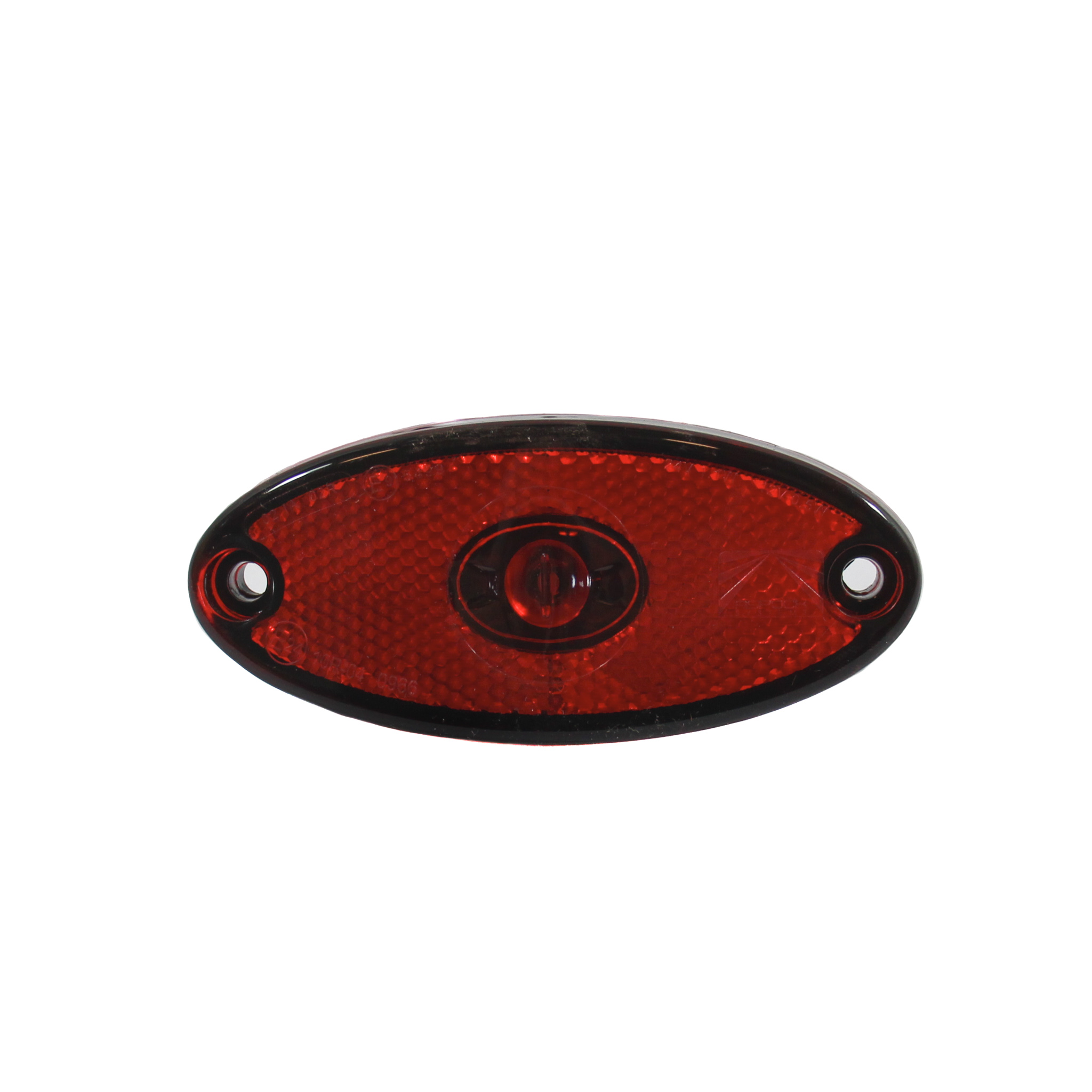 FLATPOINTLYGTE 12V LED RØD
