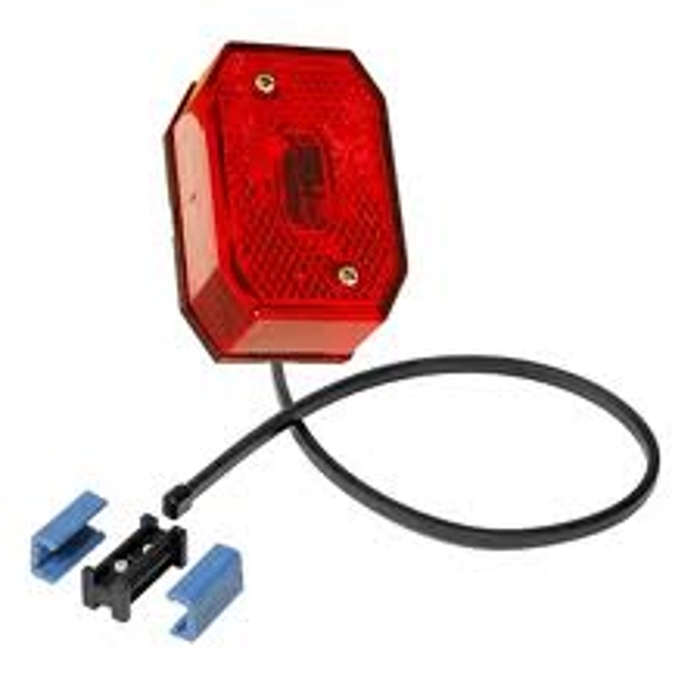 POS.LYGTE FLEXIPOINT RØD 0,5M DC 