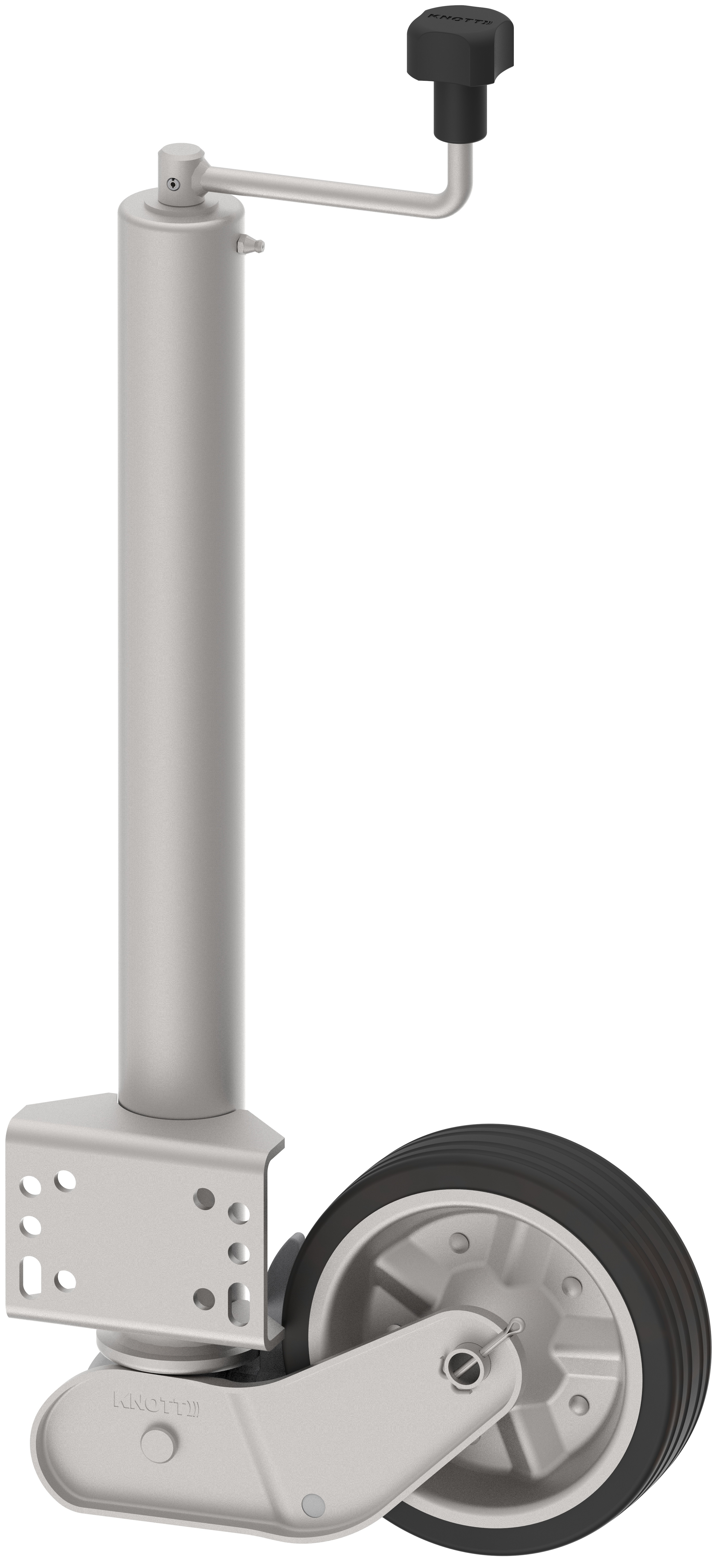 STØTTEHJUL KNOTT KLAPBART 500 KG 
