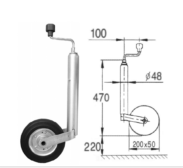 WESTFALIA STÖDHJUL MED 2 L & Arin