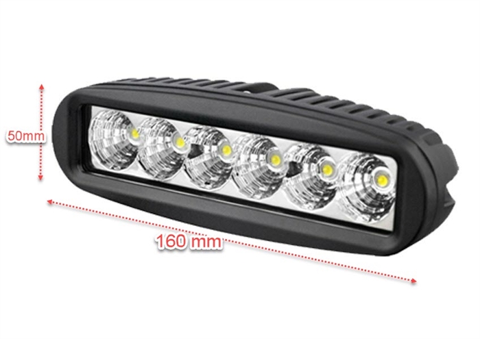 AWB-18 LED LJUSRAMP