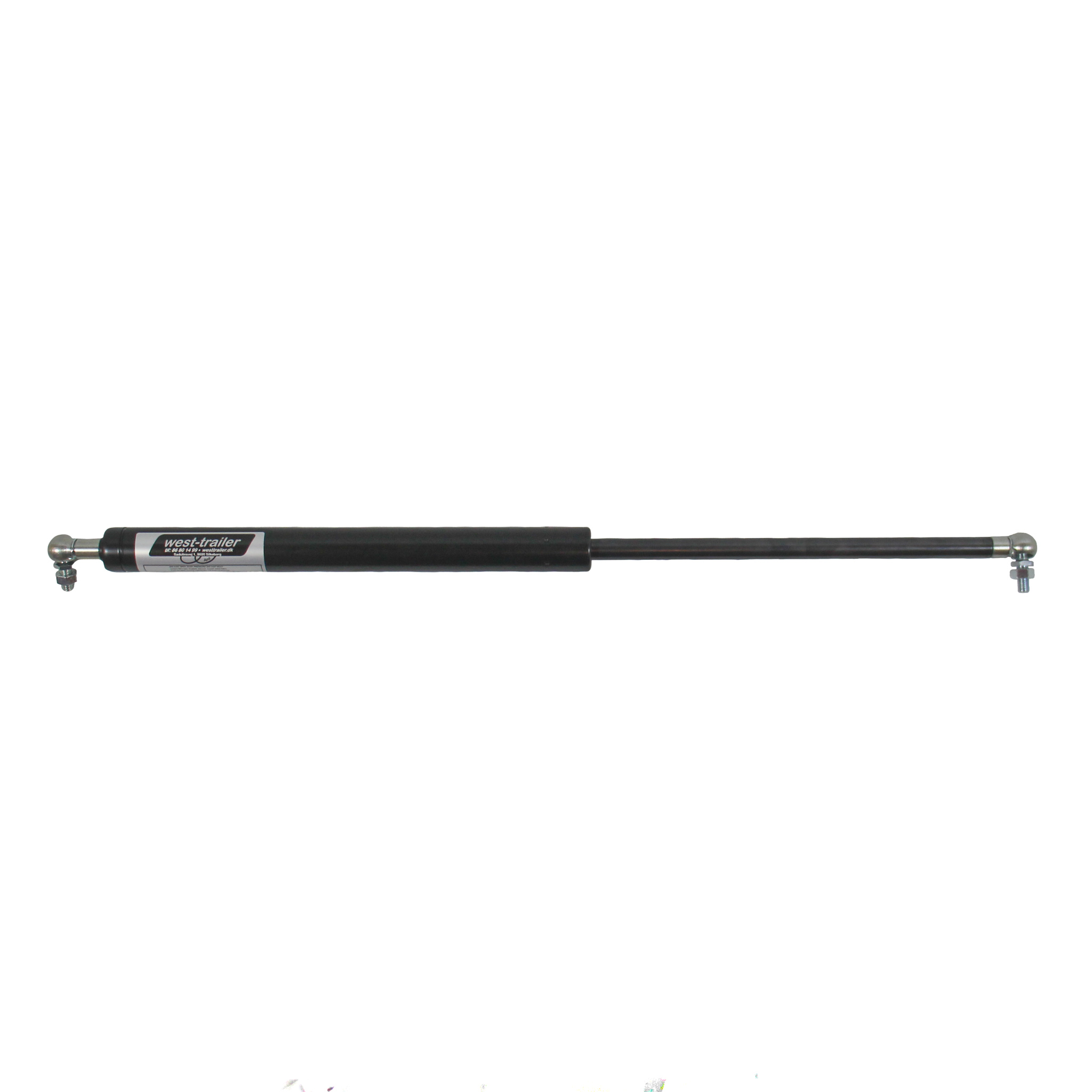 GASFJEDER 600MM 1500 NM BRENDERUP KUGLELED