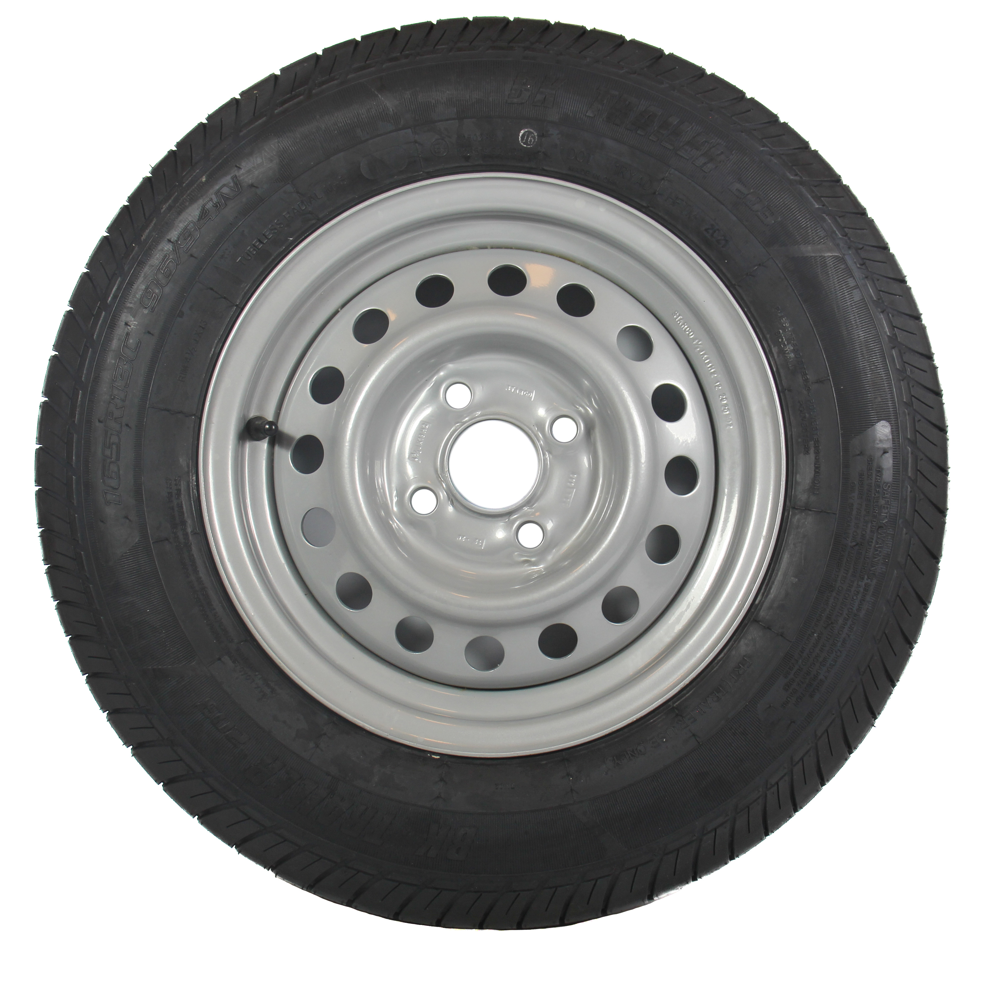 TRAILERHJUL 165/80R13C 4X100 FÆLG