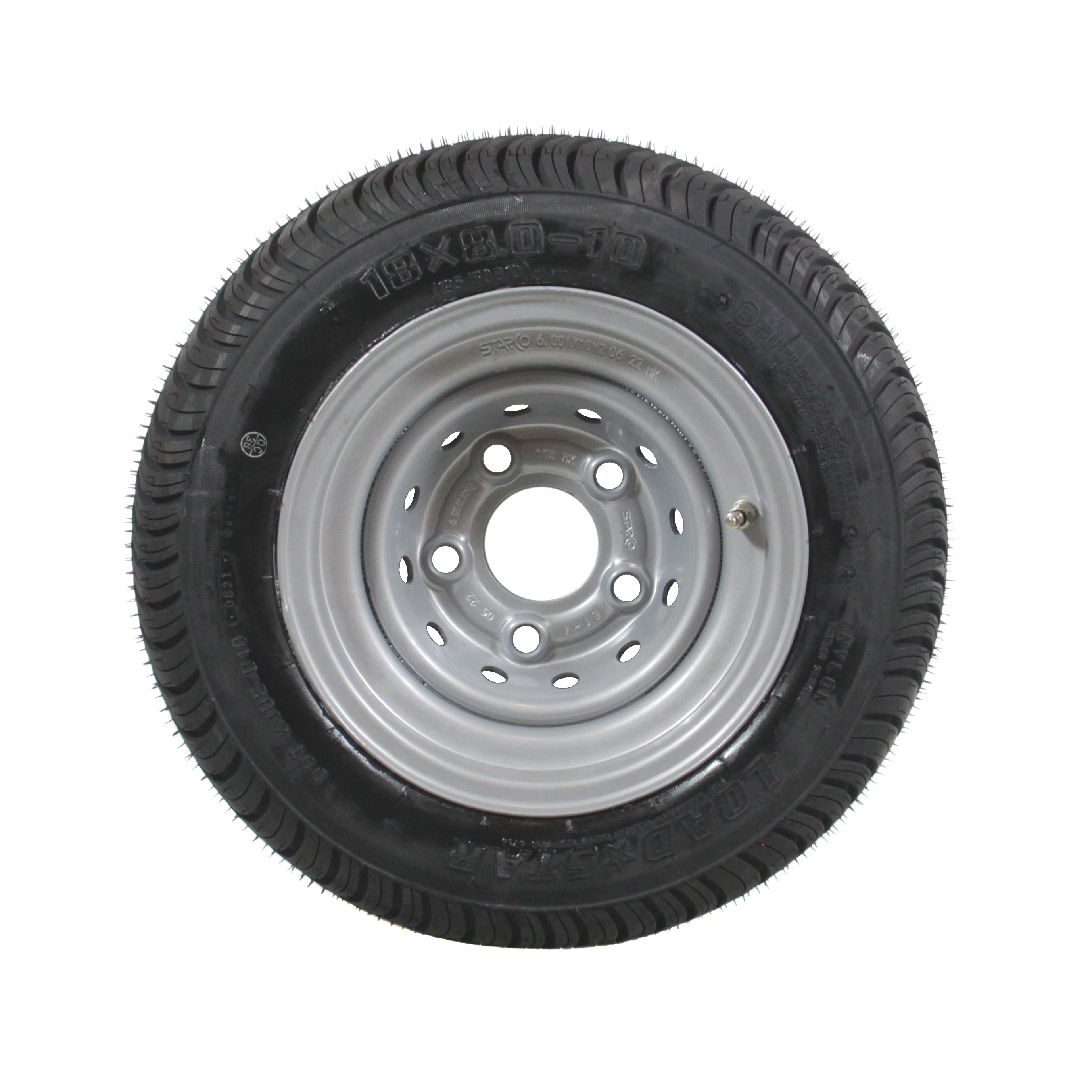 TRAILERHJUL 195/50B10 98N 5x112 750KG (18x8,0-10)