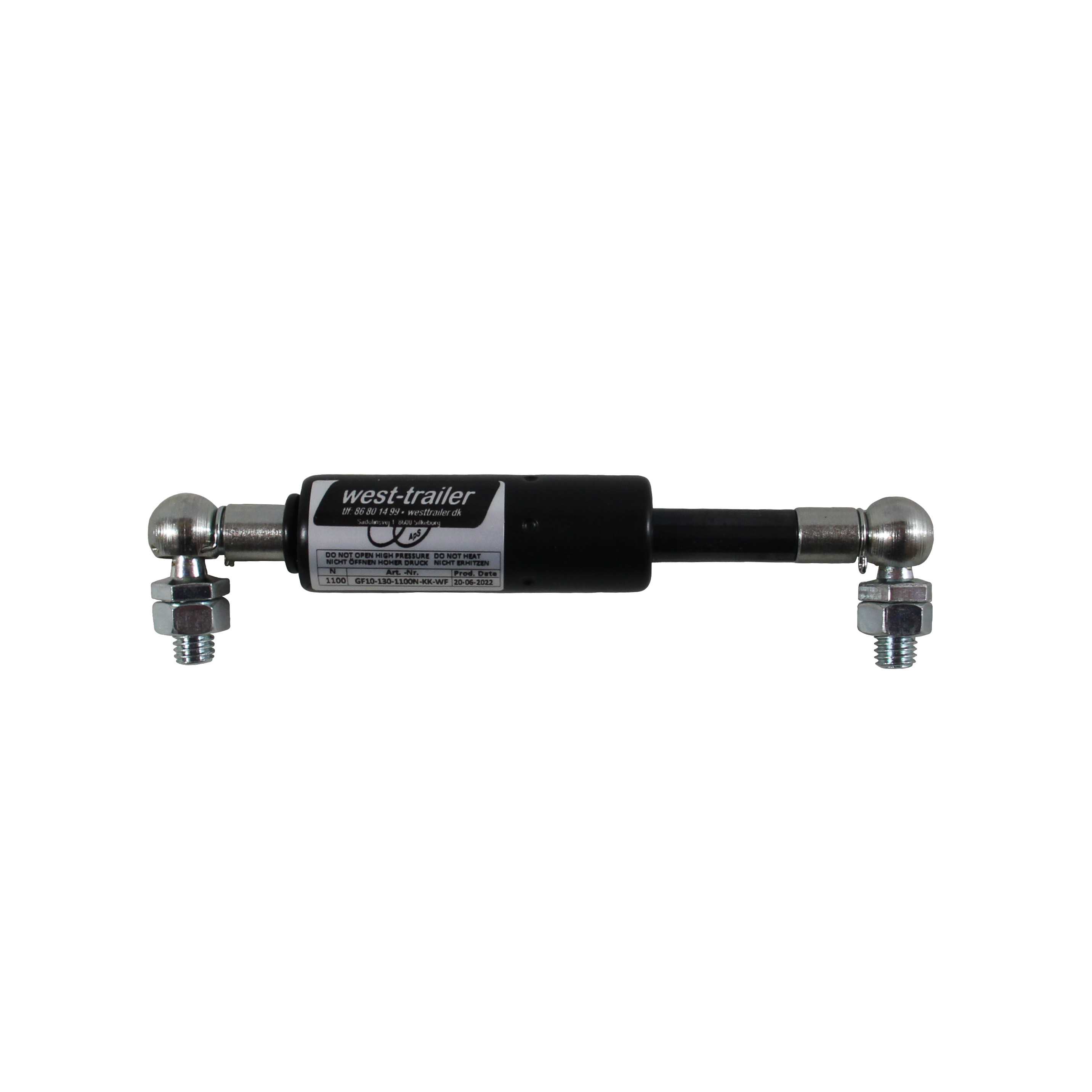 GASFJEDER 130MM 1100N - WESTFALIA JUPITER