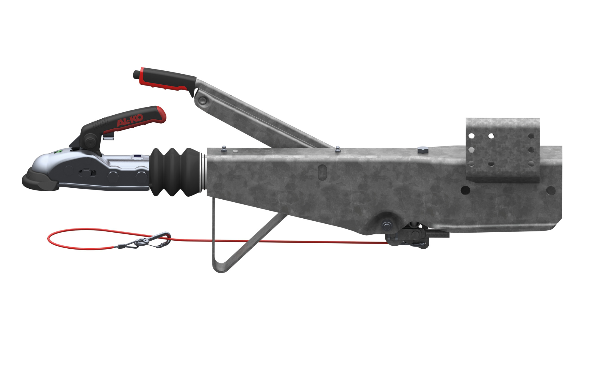 PÅLØBSBREMSE ALKO 161S/A  950-1600 KG FIRKANTPROFIL 100x100